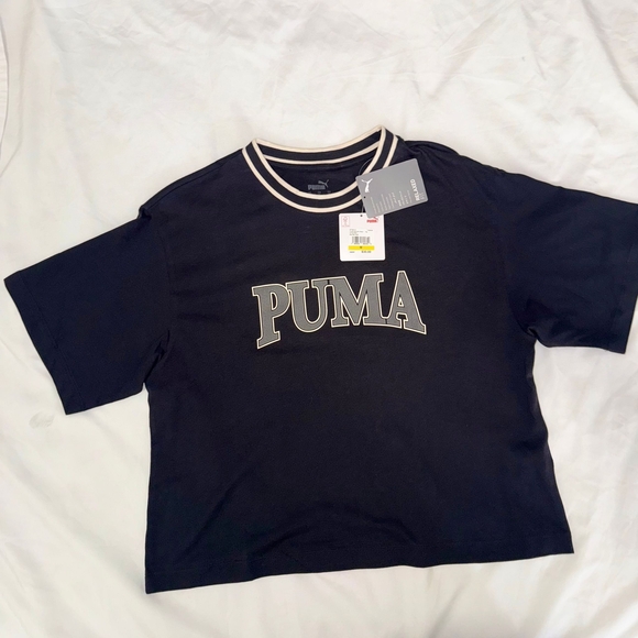 Puma Tops - NWT PUMA Black T-Shirt SIZE M